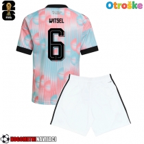 Otroške Nogometnih dresov Belgija Axel Witsel #6 Gostujoči SP 2026 Kratki rokavi (+ hlače)